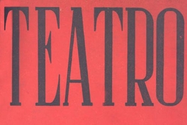 Teatro : nº 3, mayo-junio de 1946