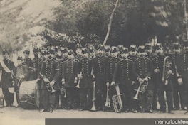 Banda de músicos de la guardia municipal de Valparaíso, 1879