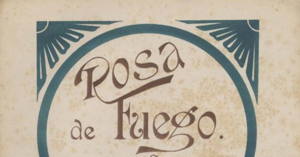 Rosa de fuego : tango couplet