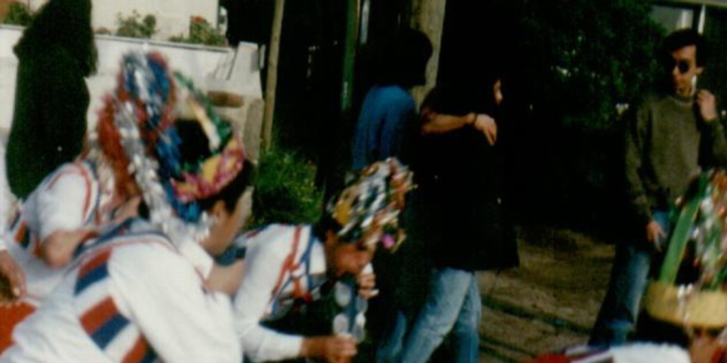 Baile Chino en fiesta de San Pedro, Maitencillo, 1995