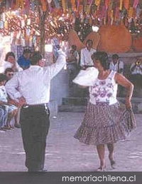 Cachimbo, Fiesta de San Andrés, Pica, 1992