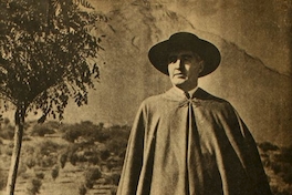 Juan Antonio Ríos vestido de huaso, ca. 1946