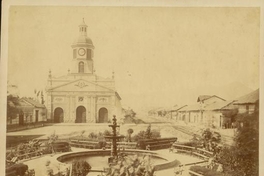 Iglesia Recoleta Franciscana y Plaza Recoleta, ca. 1910