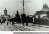 Plaza y Avenida de la Recoleta, 1905