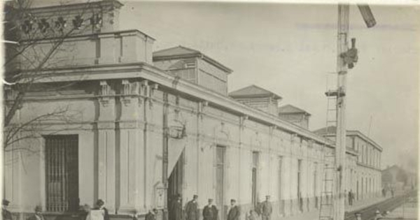 Estación de Ferrocarriles del Estado, Rancagua, ca. 1920