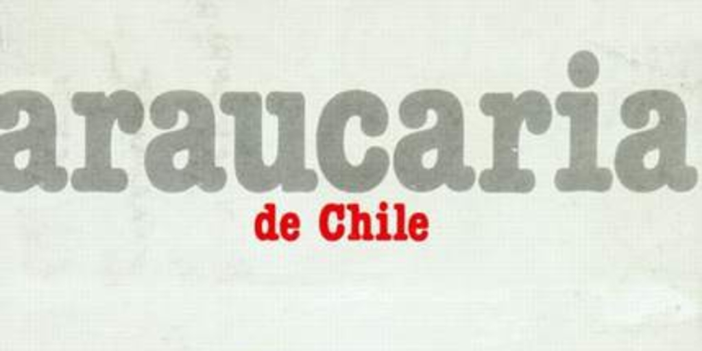 Araucaria de Chile, Nº 36, 1986