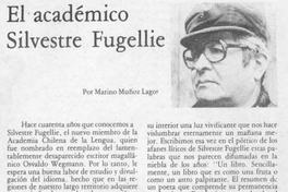 El académico Silvestre Fugellie