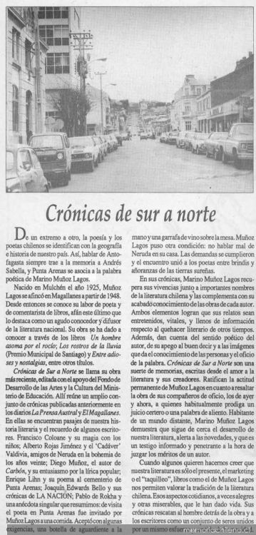Crónicas de sur a norte