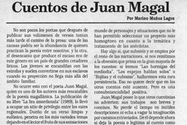 Cuentos de Juan Magal