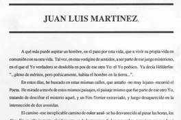 Juan Luis Martínez