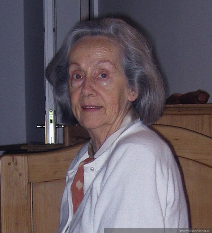 La filósofa Carla Cordua en Praga, 2004