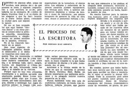 El proceso de la escritora