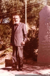 Oreste Plath en Vicuña, 1982