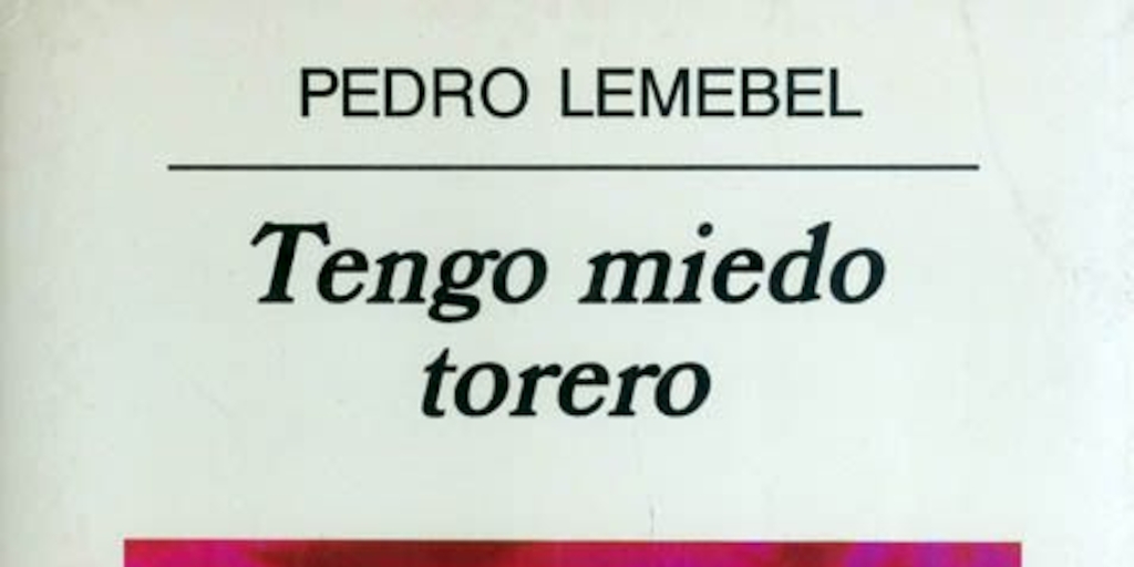 Tengo miedo torero