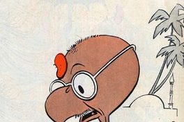 Condorito como Mahatma Gandhi, 1963