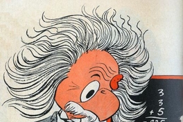 Condorito como Albert Einstein, 1963