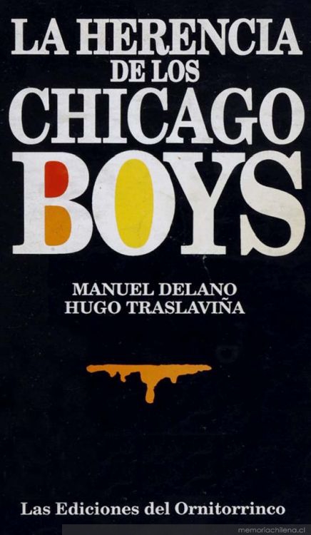 587- Libro Chicago Boys 