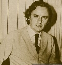 El economista de CIEPLAN Alejandro Foxley en 1982, actual senador de la República por la Democracia Cristiana