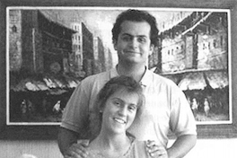 Aminie y Emilio Filippi, hijos de Emilio Filippi, ca. 1998
