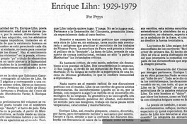 Enrique Lihn, 1929-1979