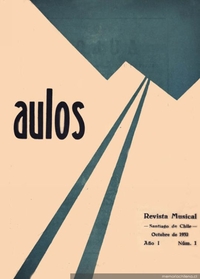 Aulos : revista musical : año 1, n° 1, octubre de 1932