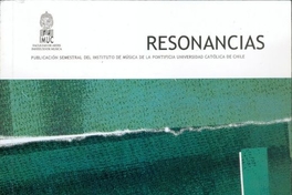 Revista Resonancias : nº 15, 2004