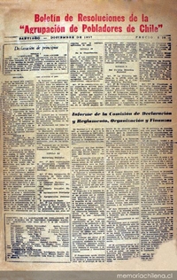 Boletín de resoluciones : año 1, n° 1, diciembre de 1957