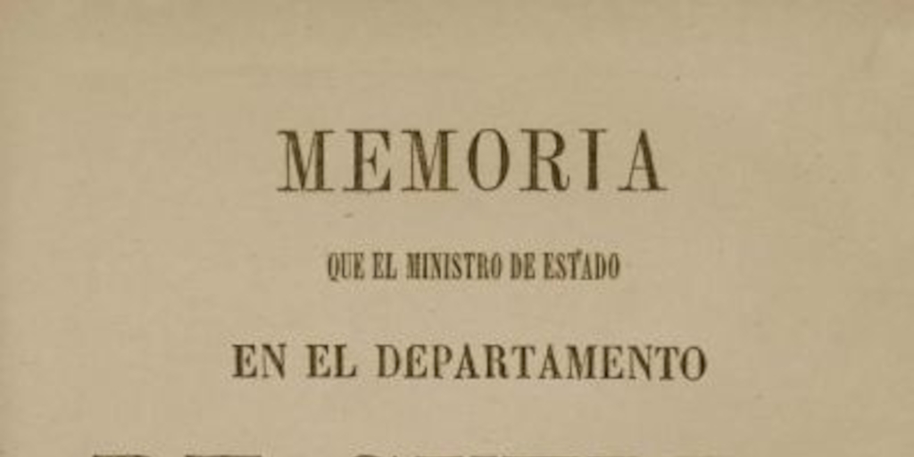 Memoria que el Ministro de Estado en el Departamento de Guerra presenta al Congreso Nacional de 1866