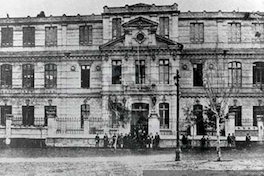 Antiguo Instituto Pedagógico de Chile : Alameda con Cumming, Santiago, 1920