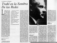 Trakl en la sombra de las redes : la analítica de Heidegger