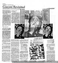 Giaconi Revisited : el escriba y sus espectros