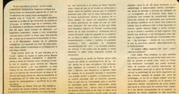 El disco volador, criatura interestelar