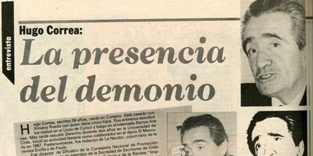 La presencia del demonio