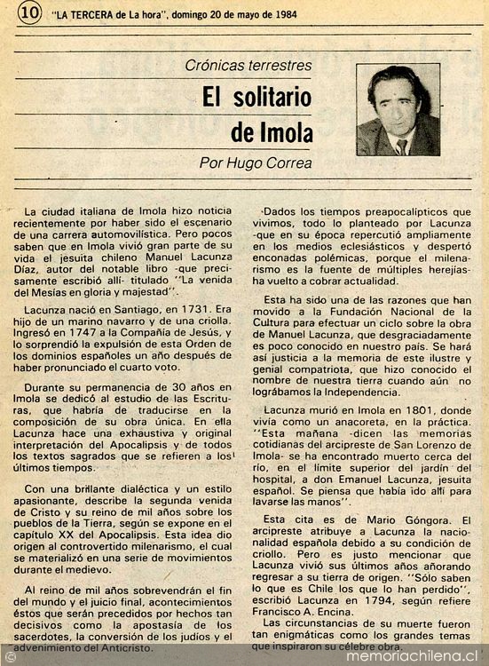 El solitario de Imola