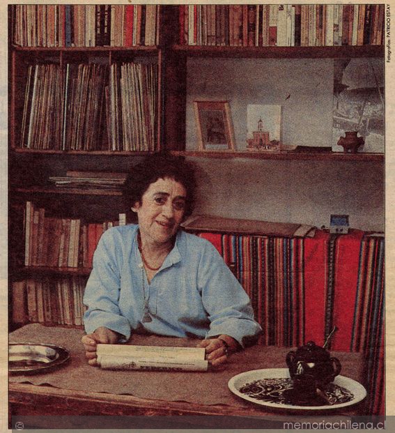 Isidora Aguirre, ca. 1986