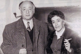 Isidora Aguirre con Eugène Ionesco