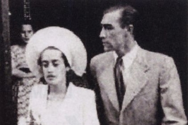 Isidora Aguirre con su marido Gerardo Carmona