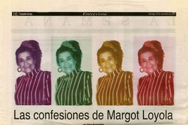 Las confesiones de Margot Loyola