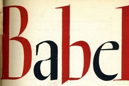 Babel: n° 51, segundo semestre de 1951
