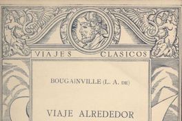 Viaje alrededor del mundo por la fragata del Rey La "Boudeuse" y la fusta la "Estrella" en 1767, 1768 y 1769