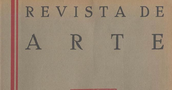 Revista de arte : n° 1, 1934 - n° 6, 1935