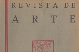 Revista de arte : n° 1, 1934 - n° 6, 1935