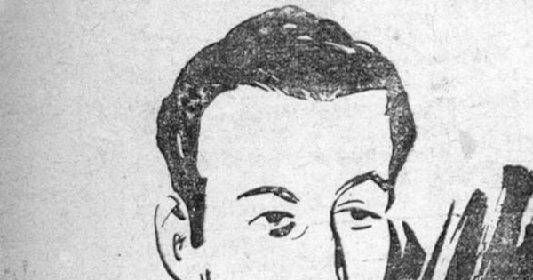 Poeta Armando Ulloa, década de 1920