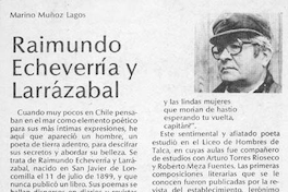 Raimundo Echeverría y Larrazával
