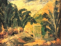 Plantación de plátanos, 1924
