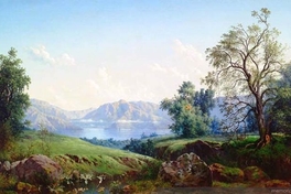 Laguna de Aculeo, 1878