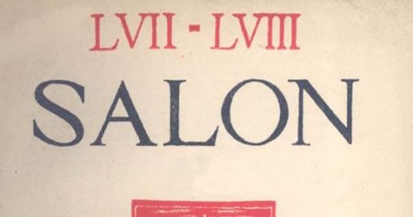 57-58 Salón Oficial : 1947 : Museo de Bellas Artes, del 16 de septiembre al 16 de octubre