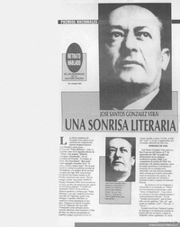 José Santos González Vera, una sonrisa literaria