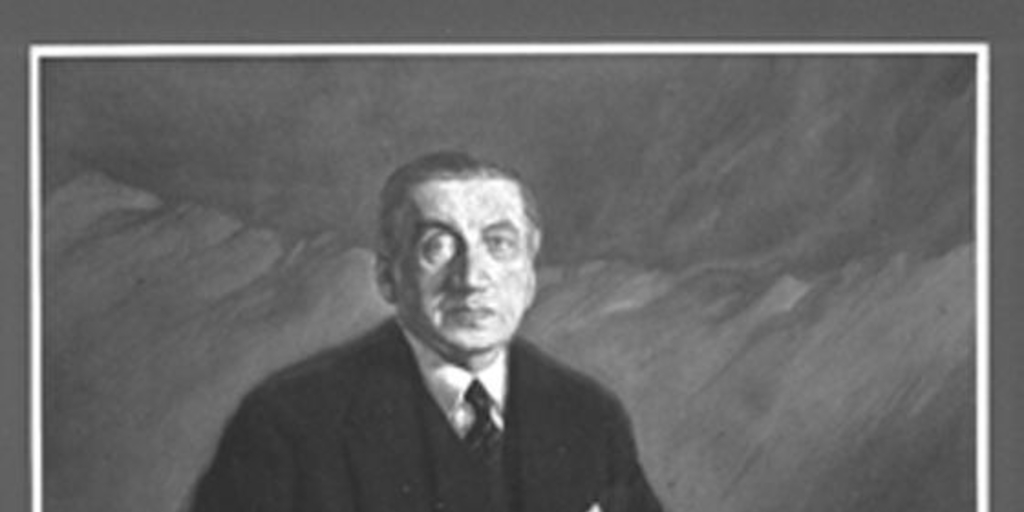 Óleo de Arturo Alessandri Palma, por Jorge Delano, 1940