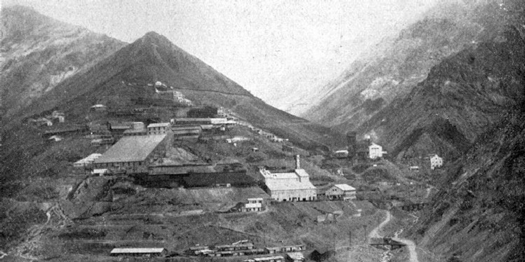 Mineral "El Teniente", Braden Copper Co., 1912